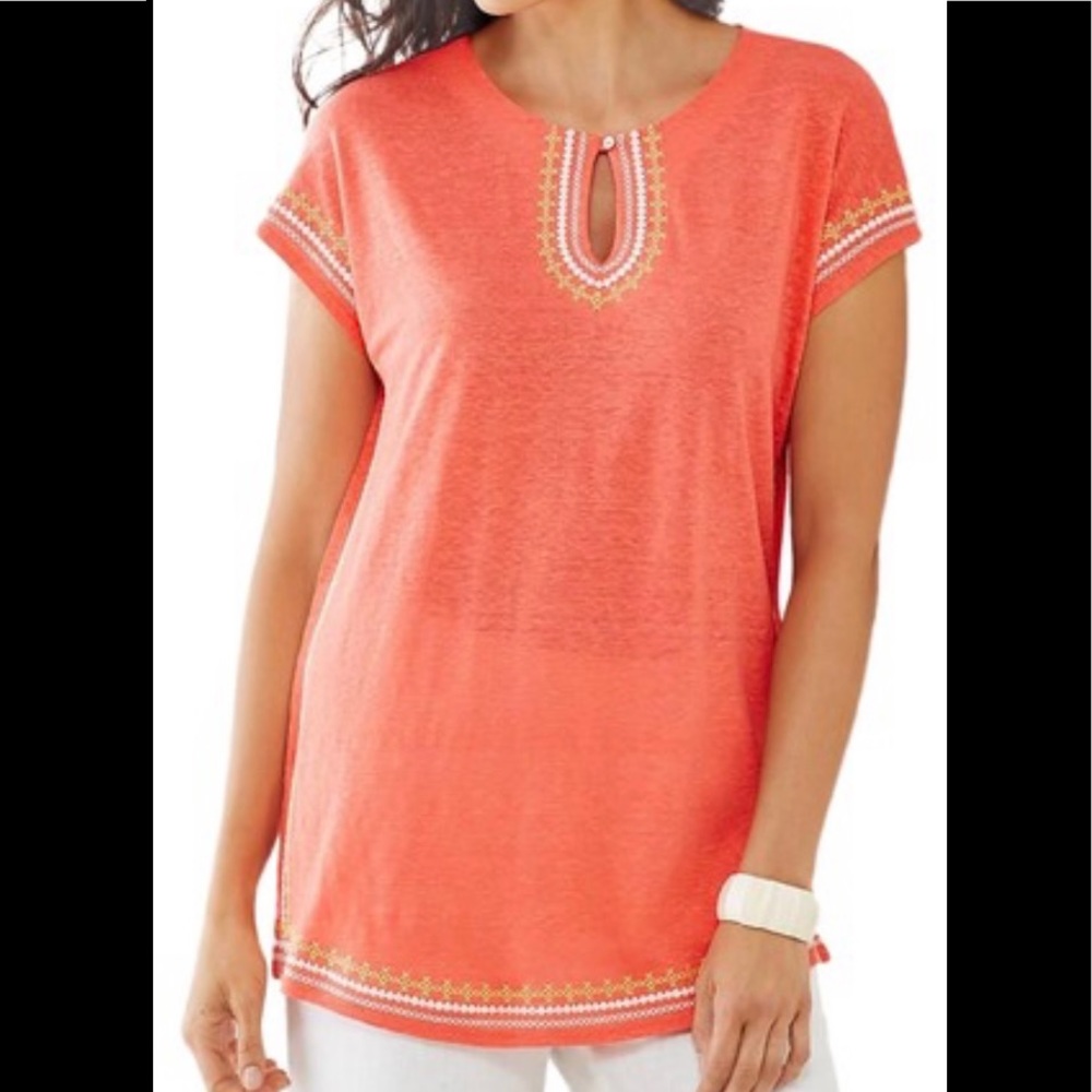 J. Jill love linen tunic